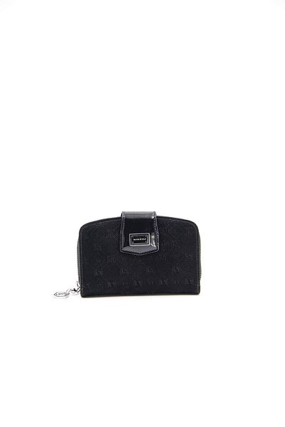 Silver Polo WALLET/LOGO PRINTEDSilver Polo BLACK Wallet & Card Holde