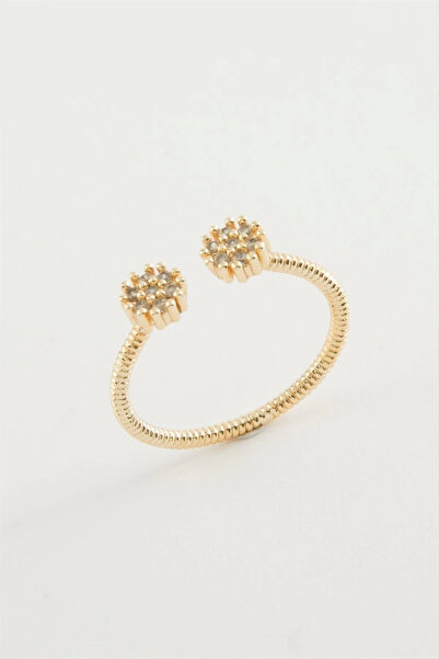 Eco Lounge Snowflake Zircon Stone Ring