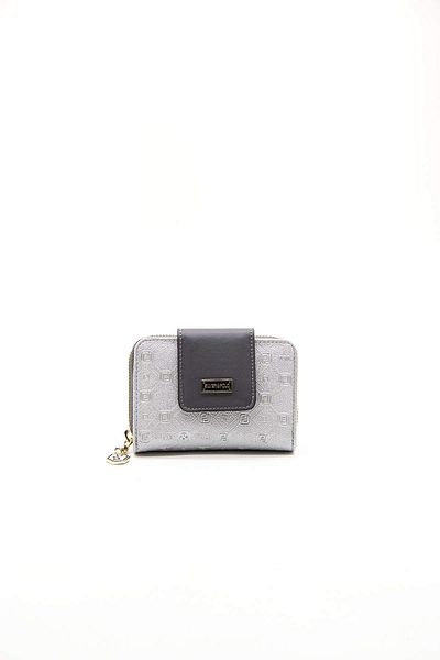 Silver Polo WALLET/LOGO PRINTEDSilver Polo A.SILVER Wallet & Card Holder