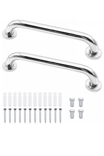 YHSKJCD Set of 2 YHSKJCD grab handles, length 30 cm, stainless steel