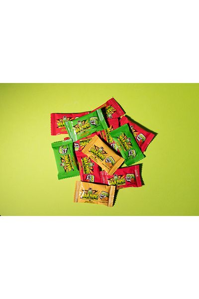 Durukan Şekerleme Durukan Bomboane Gumate Warning – 8.5g X 12 X 24 Cutii | Diverse Arome Fructate Și Ambalaj Tematic
