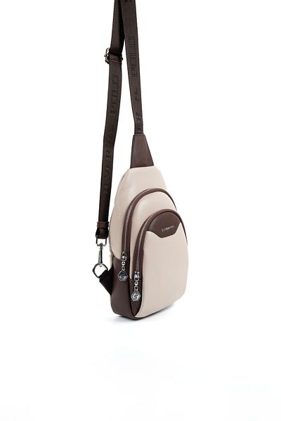 Silver Polo FREEBAG/SKIN LEATHERSilver Polo BEIGE Waist Bag