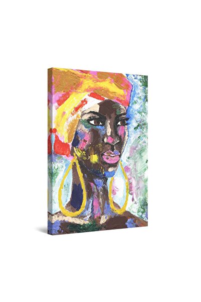 startonight Tablou DualView Startonight Domnisoara Africana, 80 x 120cm