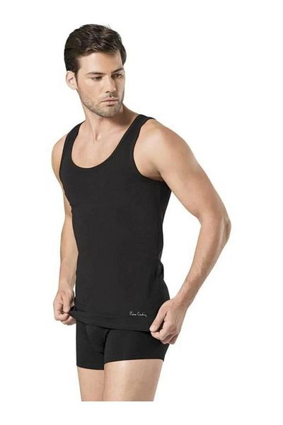 Pierre Cardin 95% Cotton 5% Lycra Black Athlete Boxer Set