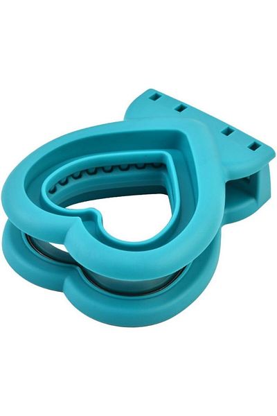 Generic Heart-Shaped Sandwich Cutter and Sealer, Uncrustable Maker, Assorted Colours