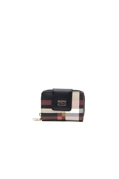 Silver Polo WALLET/PLAIDSilver Polo BLACK Wallet & Card Holder