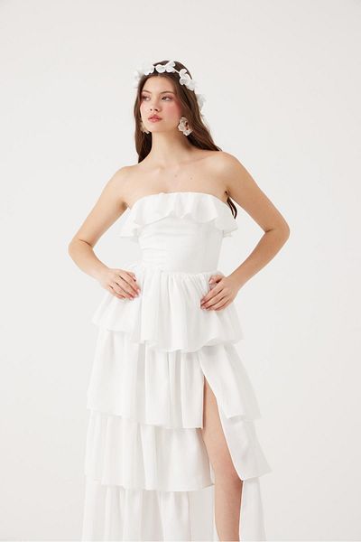 Markano Gracie Dress White
