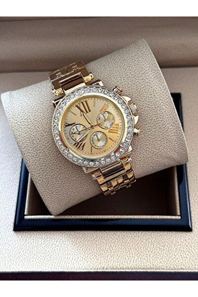 Tulpar ساعة يد نسائية من سلسلة Premium Roman Numeral Stone