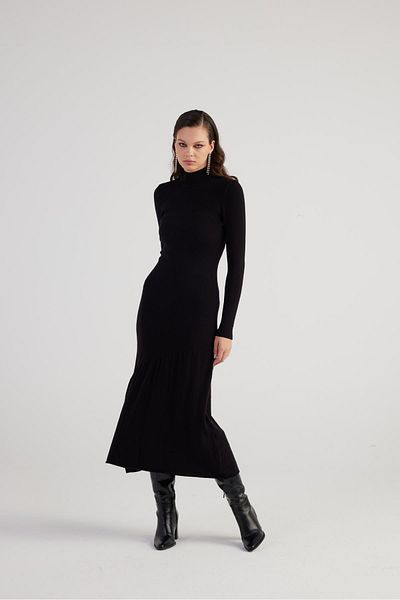 Markano Sally Knitwear Dress Black