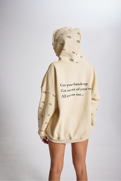 Markano Eye Sweatshirt Beige