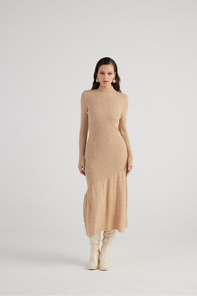 Markano Sally Knitwear Dress Beige