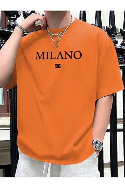 MOONBULL Men's Milano 96 Printed Oversize T-Shirt