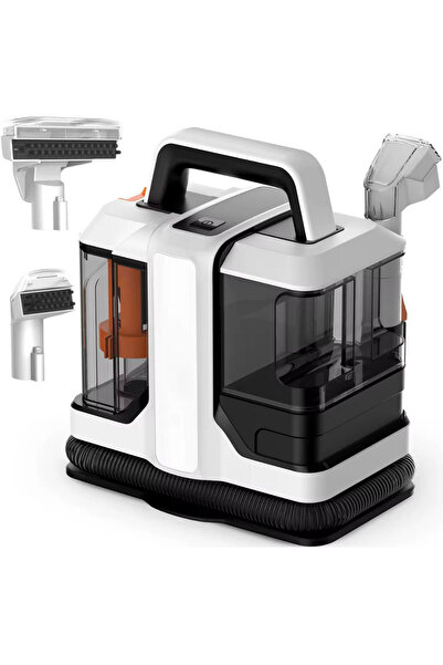 welcomein Profesyonel Halı Koltuk Yıkama Makinesi–Çift Depolu, Fırçalı, Kompa...