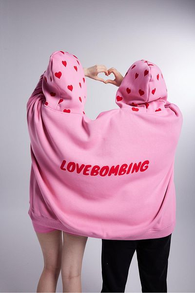 Markano Lovebombing Sweatshirt Pink