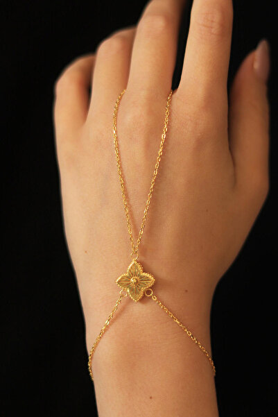 GÜLENLER ALTIN 22 Ayar Altın Kalemli Yonca Şahmeran