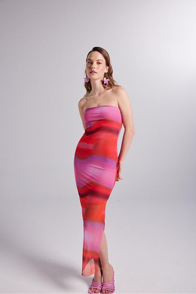 Markano Hued Dress Pink