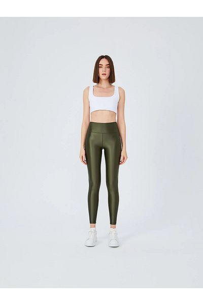 UP&FIT Leggings Leatherx Green