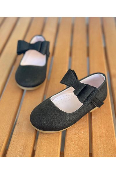 Surpie Shoes Banded Sequin Detailed Orthopedic Ballerinas, Girls' Ballerinas