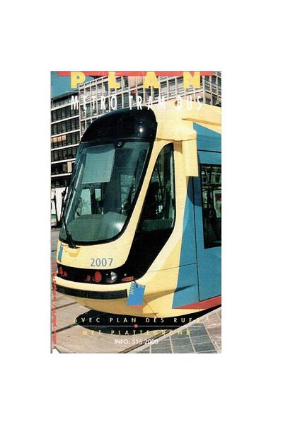 Kişisel Yayınlar Plan Metro Tram Bus Avec Plan Des Rues Met Plattegrond (Map Map)