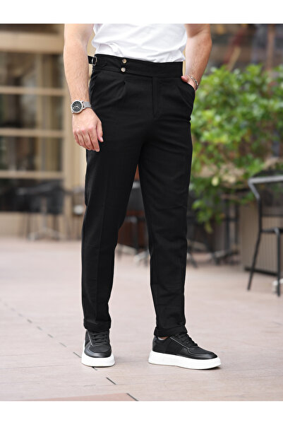 BASEL.CO Linen Old Money Trousers