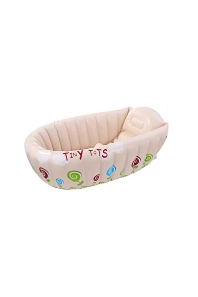 celhome Cadă de baie gonflabilă pentru bebeluși - Siguranță și confort (60x40...