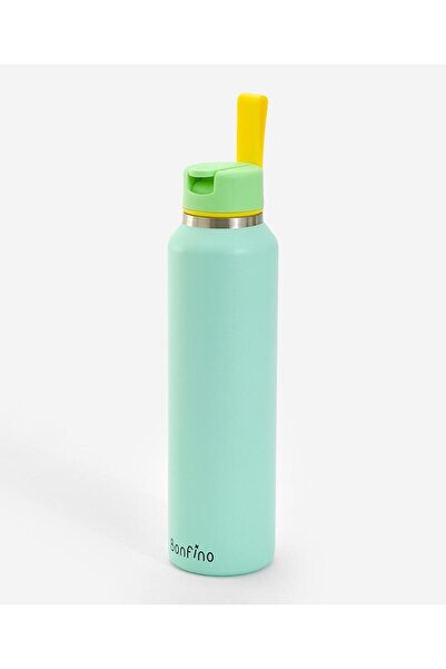 Bonfino Water Bottle, Insulated, Made with Stainless Steel 304, 5 Years+, Blue - 470 mL