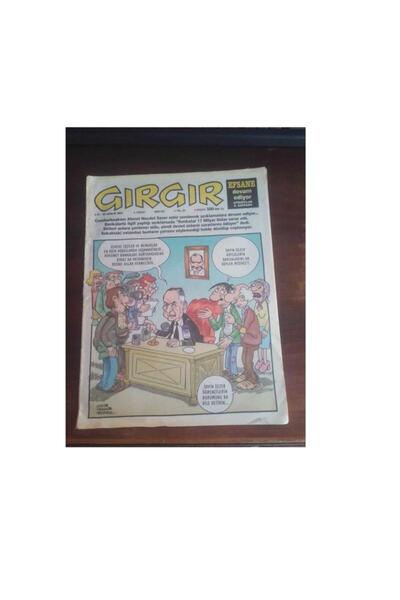 Kişisel Yayınlar Gırgır - (15 Aralık ) 2001 / Yıl - 27 - Haftalık Mizah Derginiz