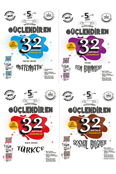 Evrensel İletişim Yayınları 5.Sınıf Ankara Güçlendiren Matematik + Türkçe + F...