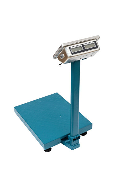 SDX Market Cântar comercial cu platformă 300 kg, afișaj dublu, braț pliabil, Alpin Profi, profesional