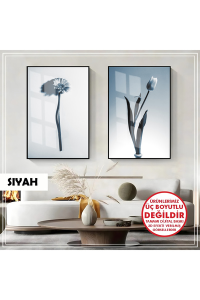 Harikabirev HARİKABİREV | COMBINAT DE FLORI ALBASTRU MARIN (BOTANIC) | TABLO ...