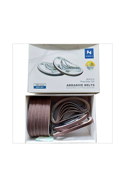 Strong Abrasive Belts for Vertical Blade Cutting Machines, Fine Grain, Strong H, 100 pcs/set