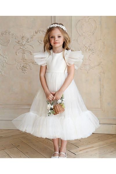 Asel Kids Girl's special design birthday party dress