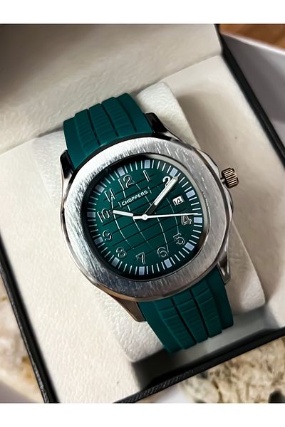 Choppers New Season Silicone Cord Green Color Men's Watch Watch Gift Father's Day Gift