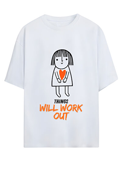 MAGORS تي شيرت GraffTee للجنسين مصنوع من القطن العضوي بنسبة 100% برقبة دائرية...