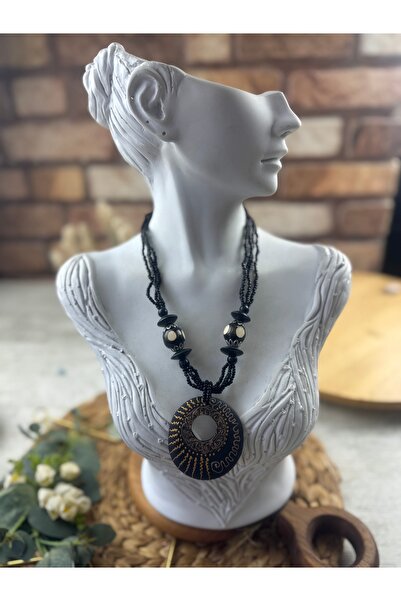 SEDEF TAKI Dövme model işlemeli tarz kolye