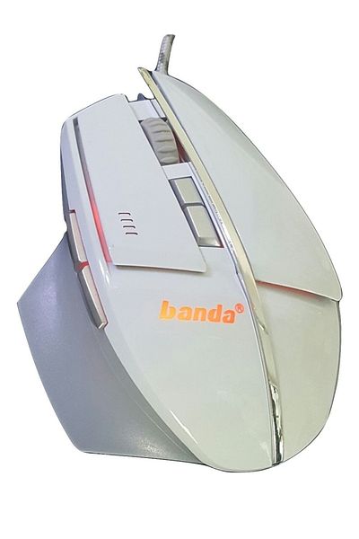 Banda Gaming mouse BANDA X3-W, 7D, Led, White