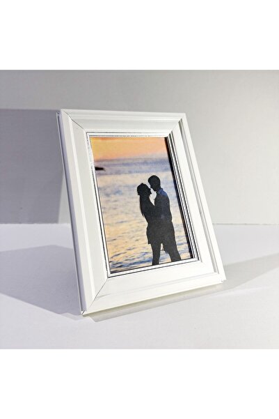 asel sanat 10X15 Fotoğraf Çerçevesi - Resim Çerçevesi - GERÇEK CAMLI AYAKLI M...