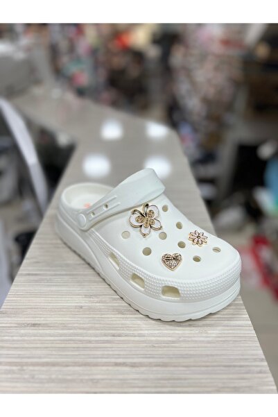 Akınal Bella Yüksek Tabanlı Taşlı Kadın Terlik