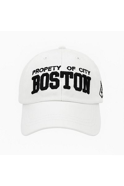 PERLOTUS Boston Hat Men Women Unisex Embroidered Cotton Adjustable Baseball Cap Sports Hat