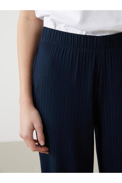 LC Waikiki Beli Lastikli Dokulu Kadın Pantolon (S5)