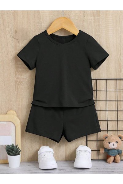 shop Summer Vacation Style Boy Shorts & T-Shirt