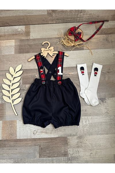 Feriatolye Lead Soldier Concept 1 Year Old Birthday Salopeti