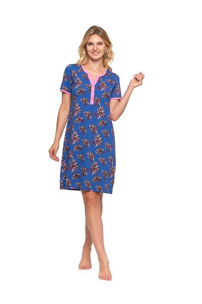 MORAJ Plus Size Cotton Nightshirt