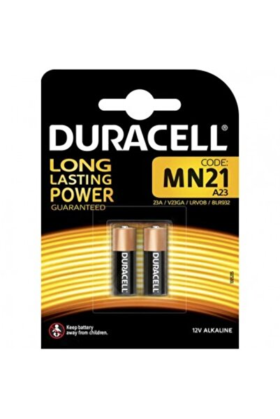 Duracell Базови алкални батерии A23, MN21 12V 2 бр.