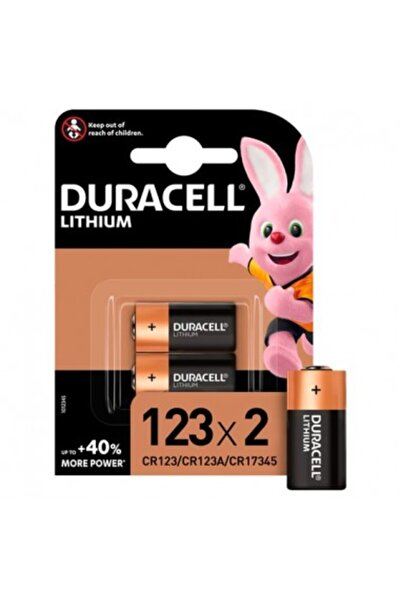 Duracell Ултра литиеви фото CR123A алкални батерии 3V 2 бр.