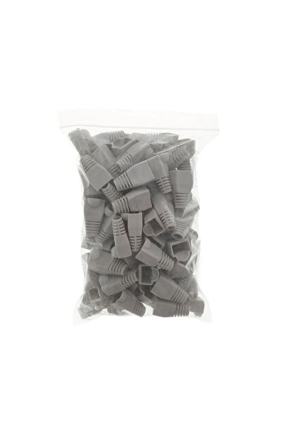 OEM UTP plug protection sleeve, gray, set of 100 pieces