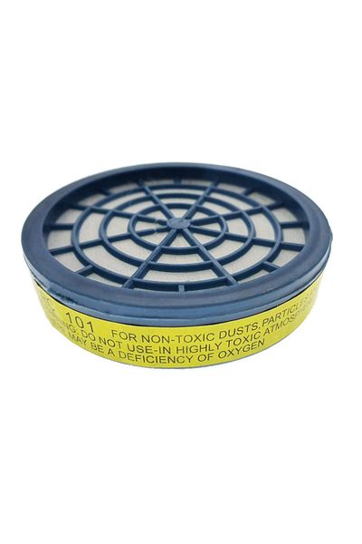 flores RC101 cartridge with activated carbon, replacement, for protective mask filter, 70x17mm