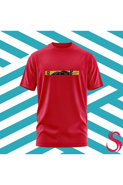 Scudetto T-Shirt Aytron Senna Lotus Unisex T-Shirt