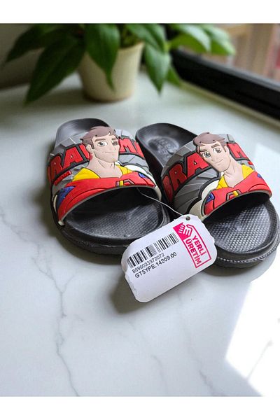 GEZER Konay 14209 Boy's Slippers with Characters