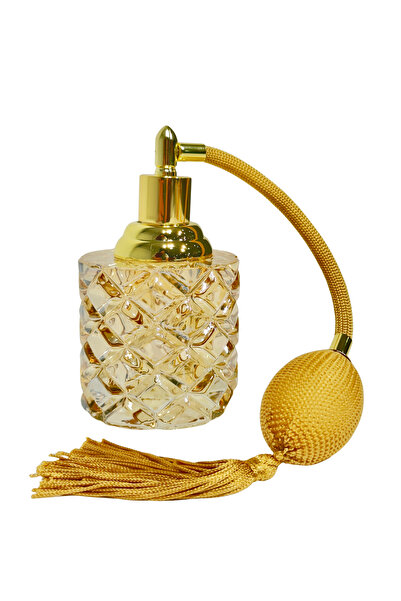 Lara Decor Vintage Pompalı Parfüm Şişesi Lumira Bal